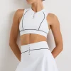Fashion Aje ATHLETICA Tennis Skirt 637 White/Black Logo