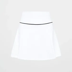 Fashion Aje ATHLETICA Tennis Skirt 637 White/Black Logo