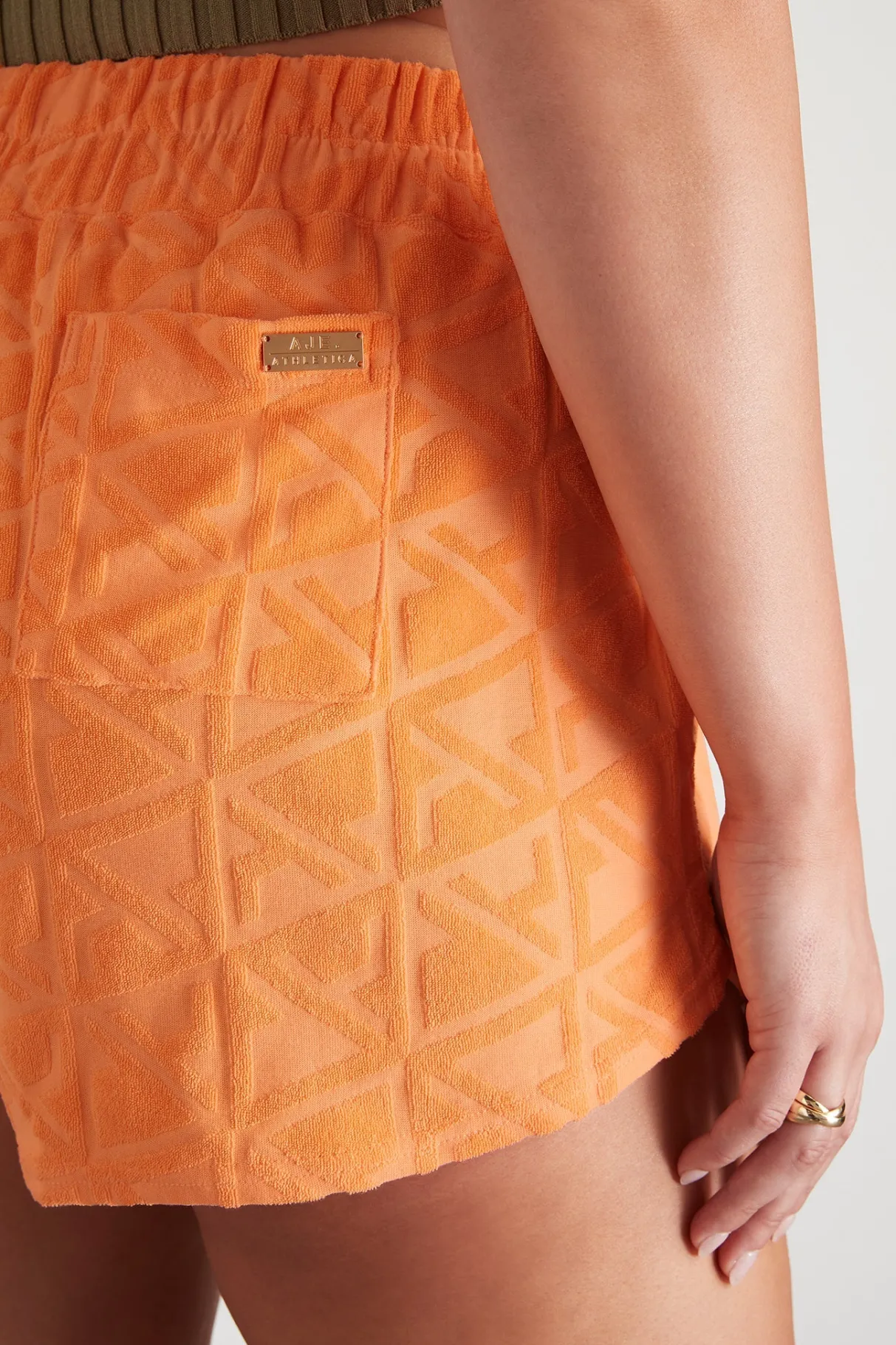 terry_everyday_short__15-1.webp Clearance Aje ATHLETICA Terry Everyday Short 613 Soft Apricot
