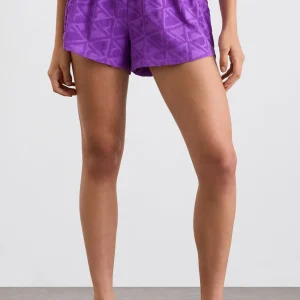 Flash Sale Aje ATHLETICA Terry Everyday Short 613 Ultra Violet