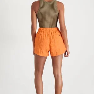 Clearance Aje ATHLETICA Terry Everyday Short 613 Soft Apricot