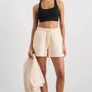 Cheap Aje ATHLETICA Terry Shorts 616 Rice White