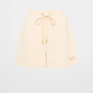 Cheap Aje ATHLETICA Terry Shorts 616 Rice White