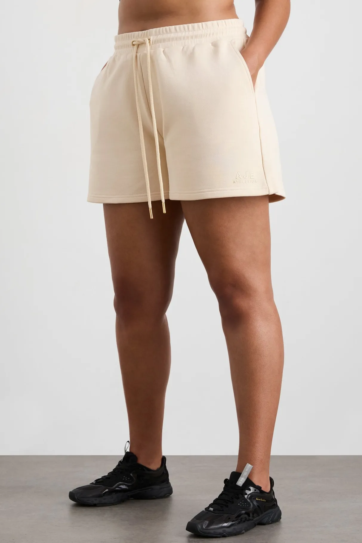 terry_shorts__11.webp Cheap Aje ATHLETICA Terry Shorts 616 Rice White