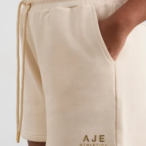 Cheap Aje ATHLETICA Terry Shorts 616 Rice White