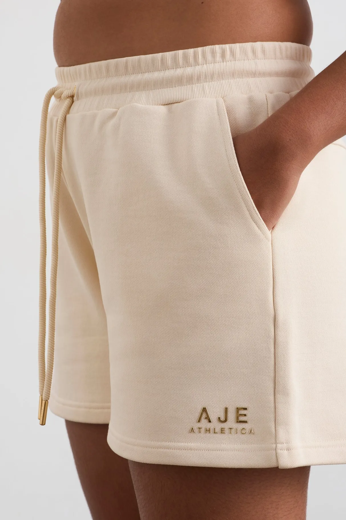 terry_shorts__12.webp Cheap Aje ATHLETICA Terry Shorts 616 Rice White