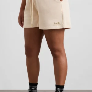Cheap Aje ATHLETICA Terry Shorts 616 Rice White