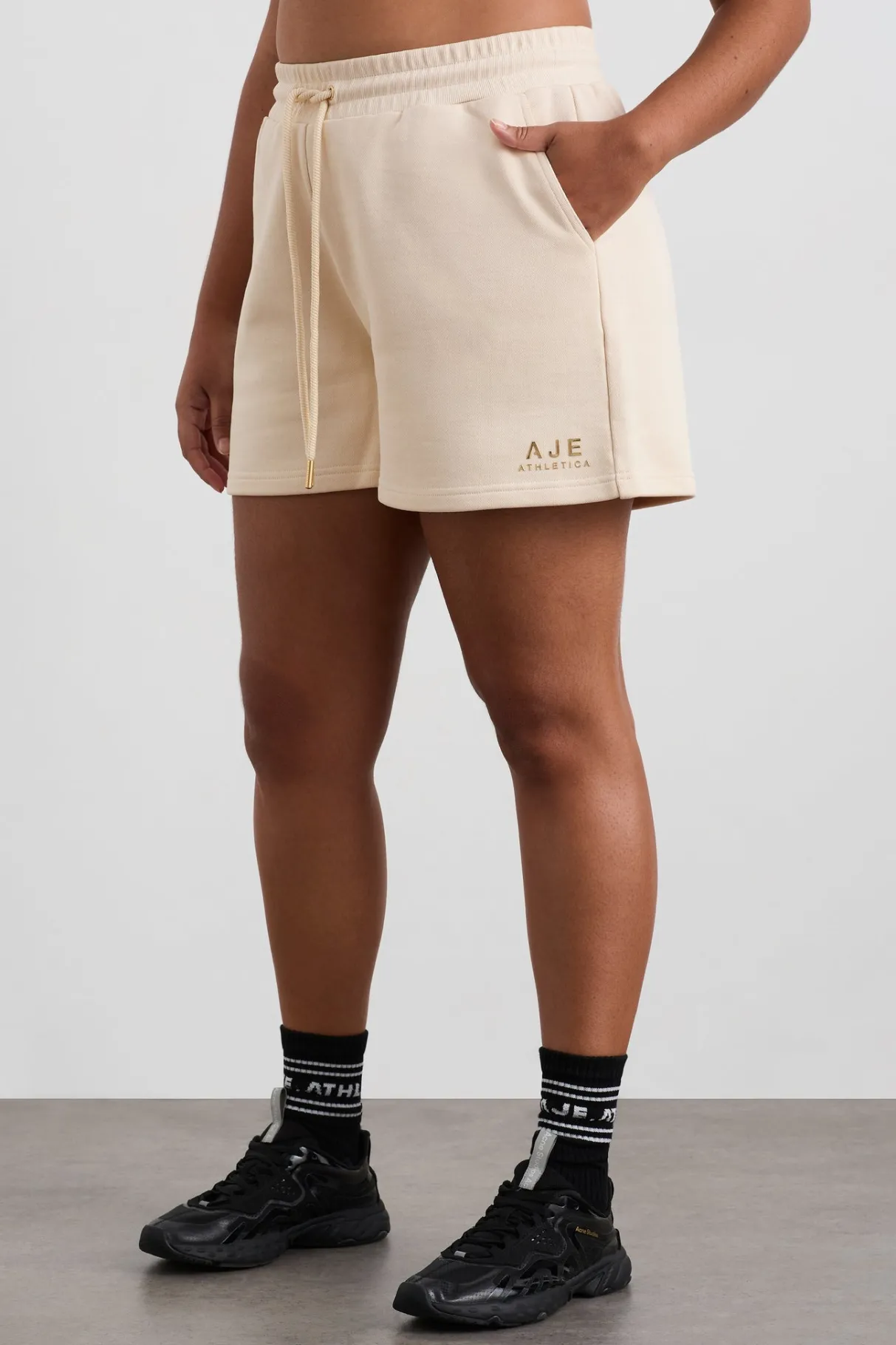 terry_shorts__7.webp Cheap Aje ATHLETICA Terry Shorts 616 Rice White