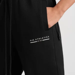 New Aje ATHLETICA Terry Track Pants 508 Black