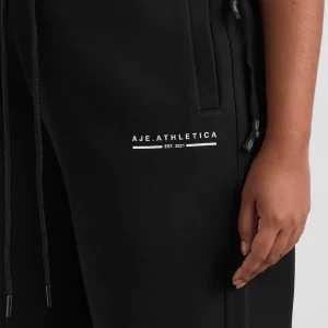 New Aje ATHLETICA Terry Track Pants 508 Black
