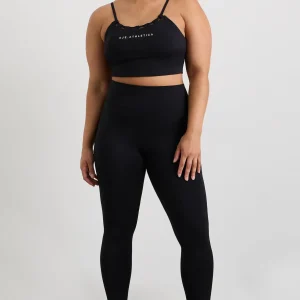 Outlet Aje ATHLETICA Thread Through Legging 228 Black/White Logo