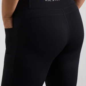 Outlet Aje ATHLETICA Thread Through Legging 228 Black/White Logo