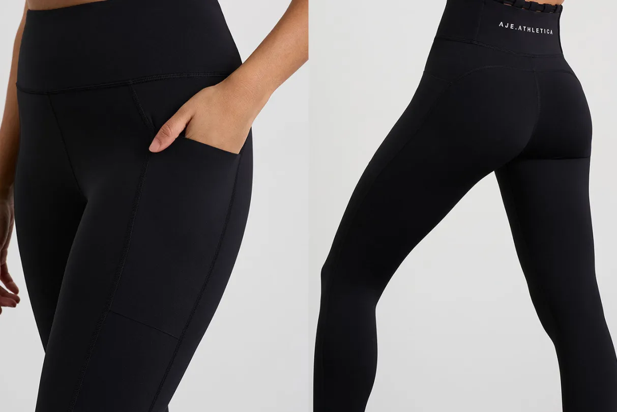 thread_through_legging__17.webp Outlet Aje ATHLETICA Thread Through Legging 228 Black/White Logo