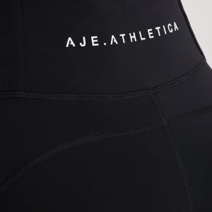 Outlet Aje ATHLETICA Thread Through Legging 228 Black/White Logo