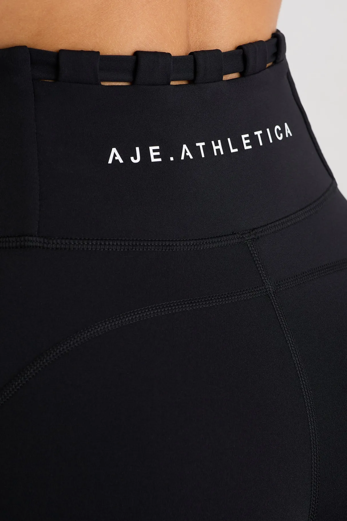 thread_through_legging__3.webp Outlet Aje ATHLETICA Thread Through Legging 228 Black/White Logo