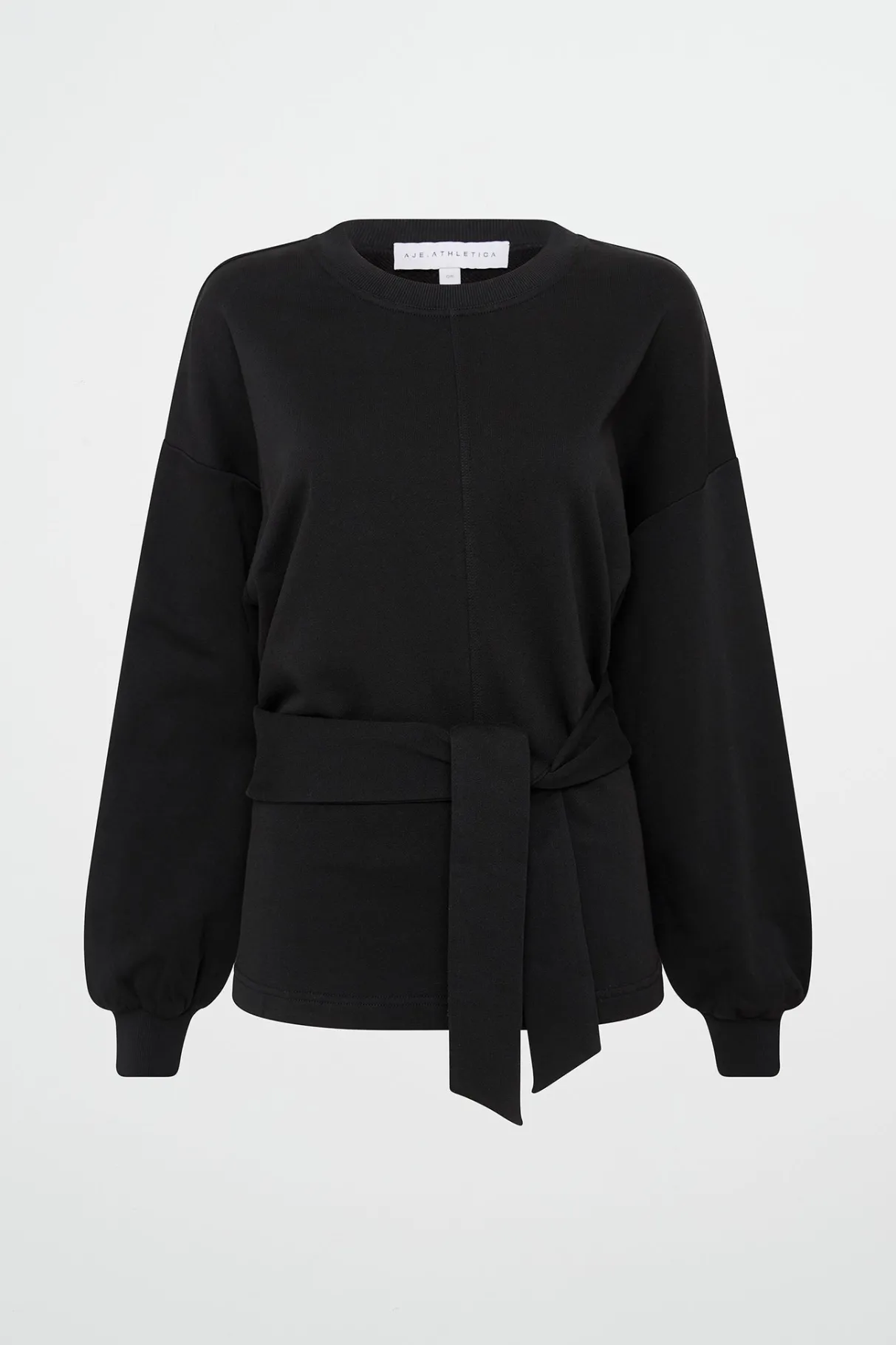 tie_back_jumper__1.webp Clearance Aje ATHLETICA Tie Back Jumper 122 Black