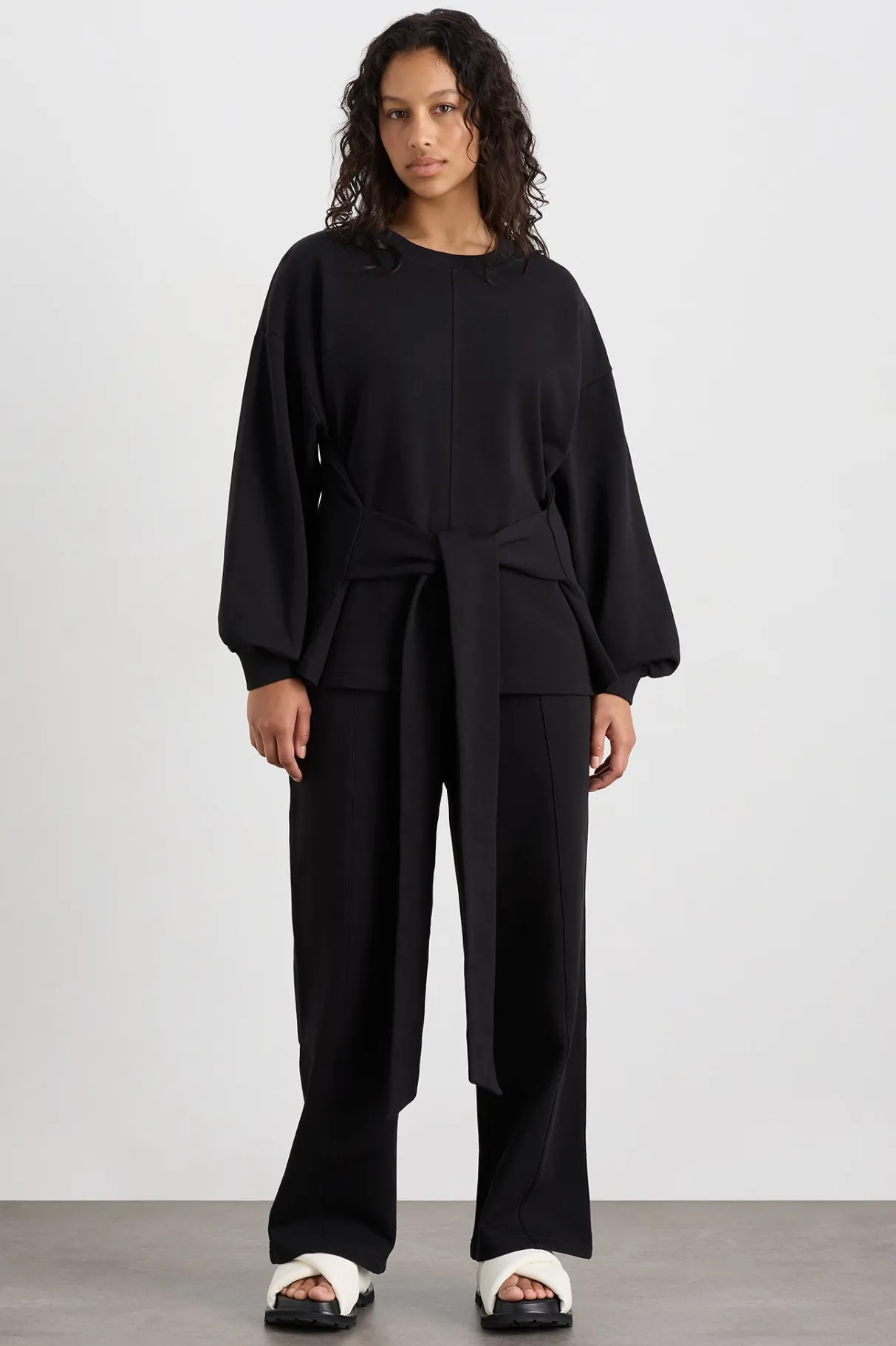 tie_back_jumper__6.webp Clearance Aje ATHLETICA Tie Back Jumper 122 Black