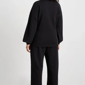Clearance Aje ATHLETICA Tie Back Jumper 122 Black
