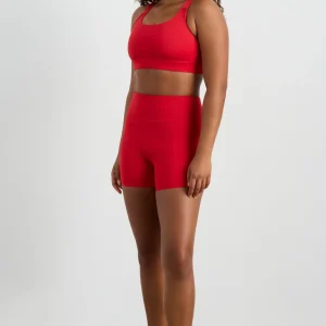 Cheap Aje ATHLETICA Training Bike Short 601 Passionate Red
