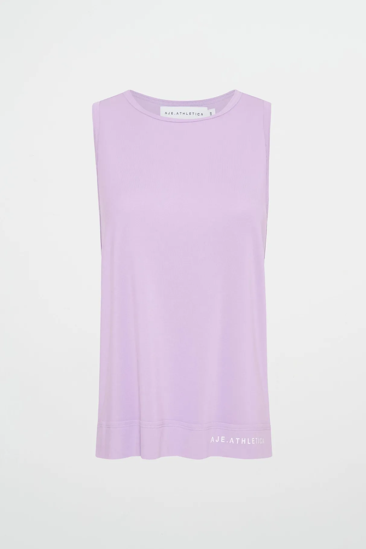 twist_back_tank__1-1.webp Sale Aje ATHLETICA Twist Back Tank 137 Lavender/White