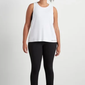 Clearance Aje ATHLETICA Twist Back Tank 137 White/Black