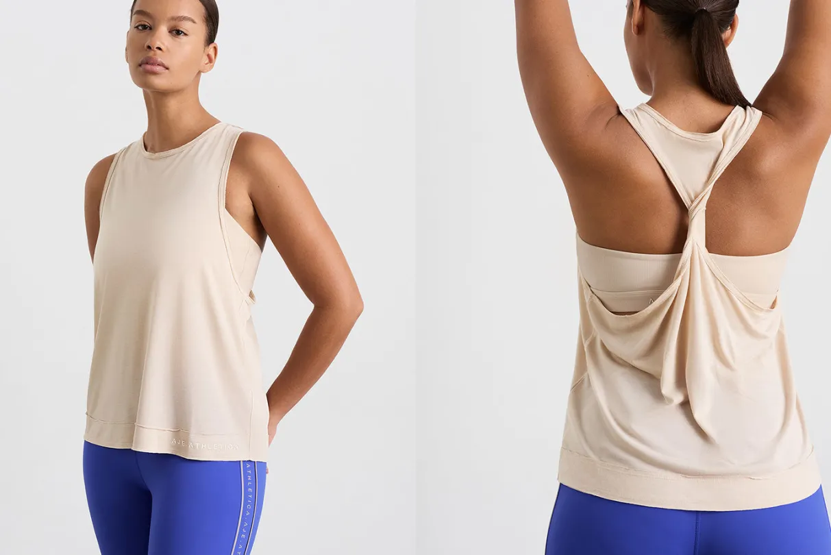 twist_back_tank__16.webp Online Aje ATHLETICA Twist Back Tank 137 Latte Beige