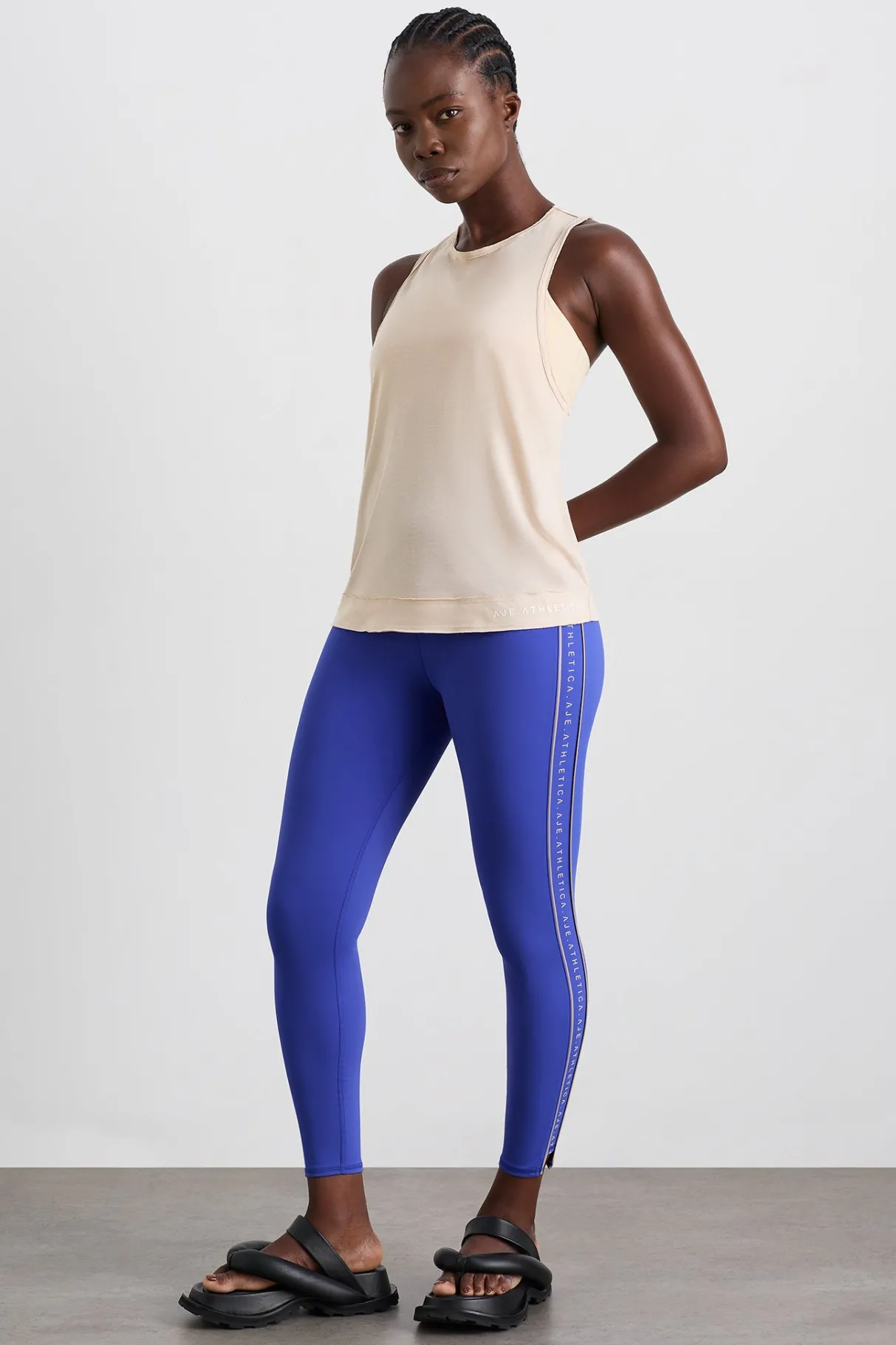 twist_back_tank__2.webp Online Aje ATHLETICA Twist Back Tank 137 Latte Beige