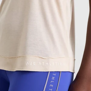 Online Aje ATHLETICA Twist Back Tank 137 Latte Beige