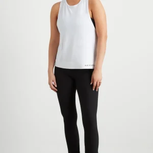 Clearance Aje ATHLETICA Twist Back Tank 137 White/Black