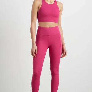 Sale Aje ATHLETICA Whipstitch Crop Top 326 Berry