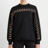 Flash Sale Aje ATHLETICA Whipstitch Jumper 424 Black/Beige