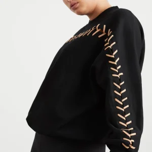 Flash Sale Aje ATHLETICA Whipstitch Jumper 424 Black/Beige