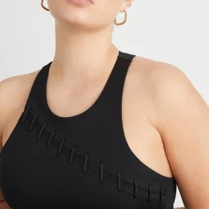 Flash Sale Aje ATHLETICA Whipstitch Sports Bra 332 Black