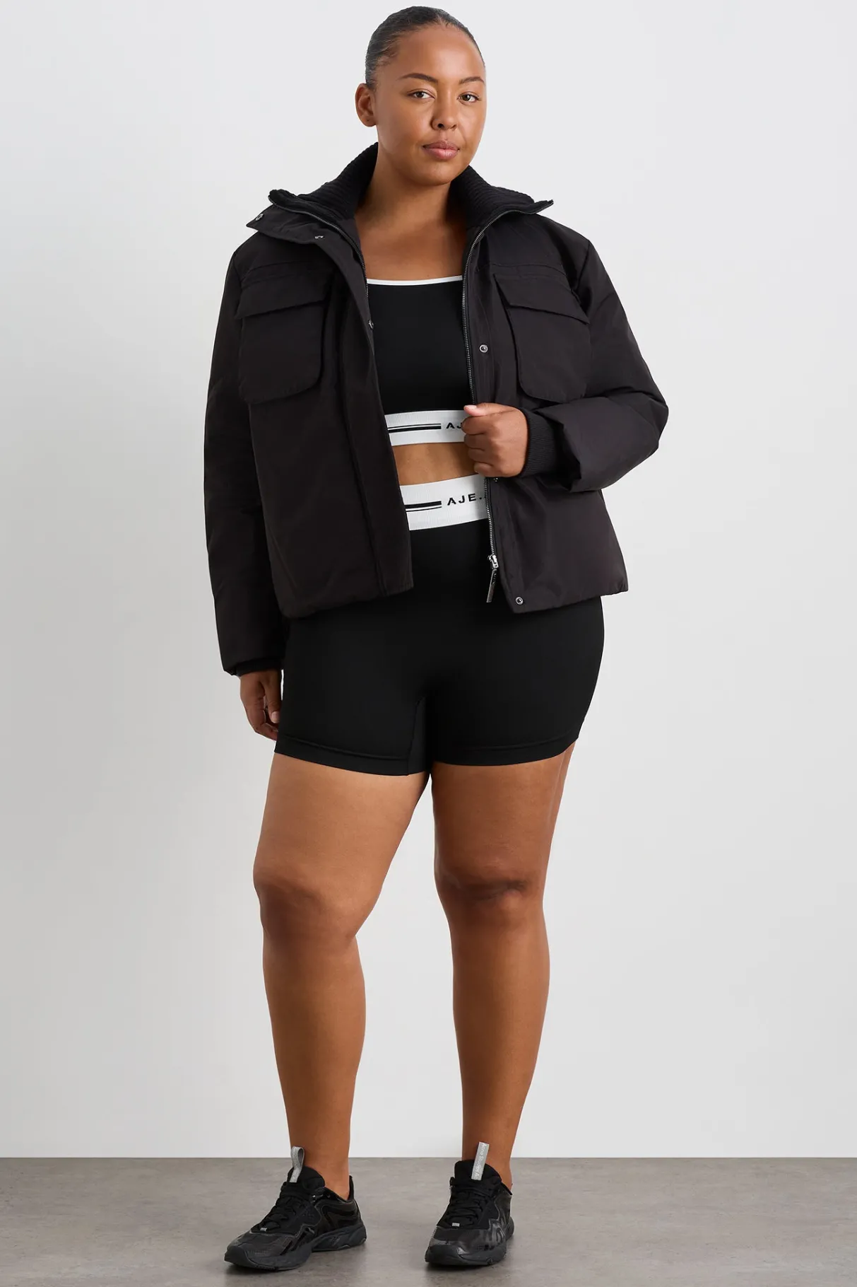 wide_collar_puffer__11.webp Store Aje ATHLETICA Wide Collar Puffer 025 Black