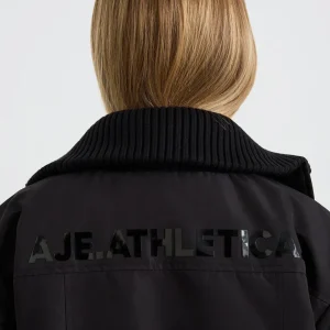 Store Aje ATHLETICA Wide Collar Puffer 025 Black