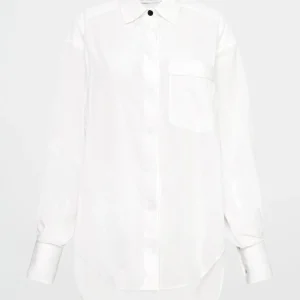 Fashion Aje ATHLETICA Windbreaker Shirt 406 White