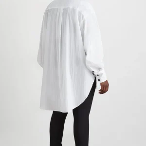 Fashion Aje ATHLETICA Windbreaker Shirt 406 White
