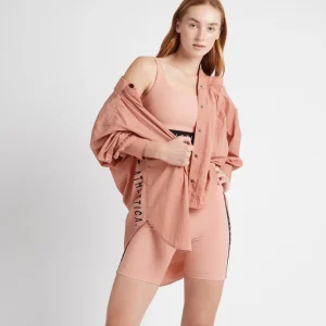 New Aje ATHLETICA Windbreaker Shirt 406 Sunset Pink
