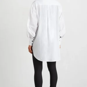 Fashion Aje ATHLETICA Windbreaker Shirt 406 White