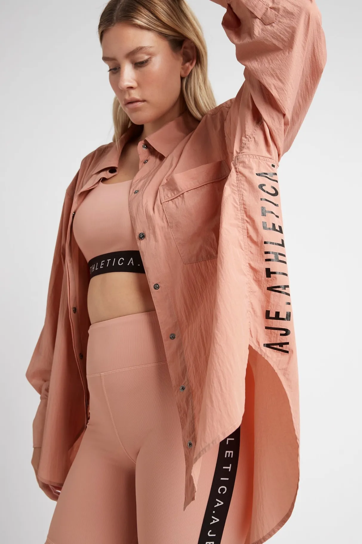 windbreaker_shirt__8-2.webp New Aje ATHLETICA Windbreaker Shirt 406 Sunset Pink