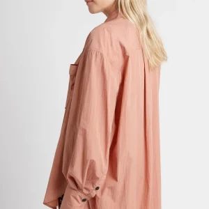 New Aje ATHLETICA Windbreaker Shirt 406 Sunset Pink