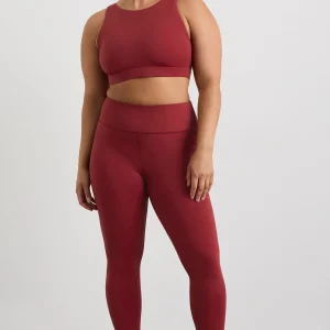 Discount Aje ATHLETICA Winding Road 7/8 Tight 231 Plum Red
