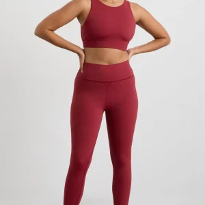 Discount Aje ATHLETICA Winding Road 7/8 Tight 231 Plum Red