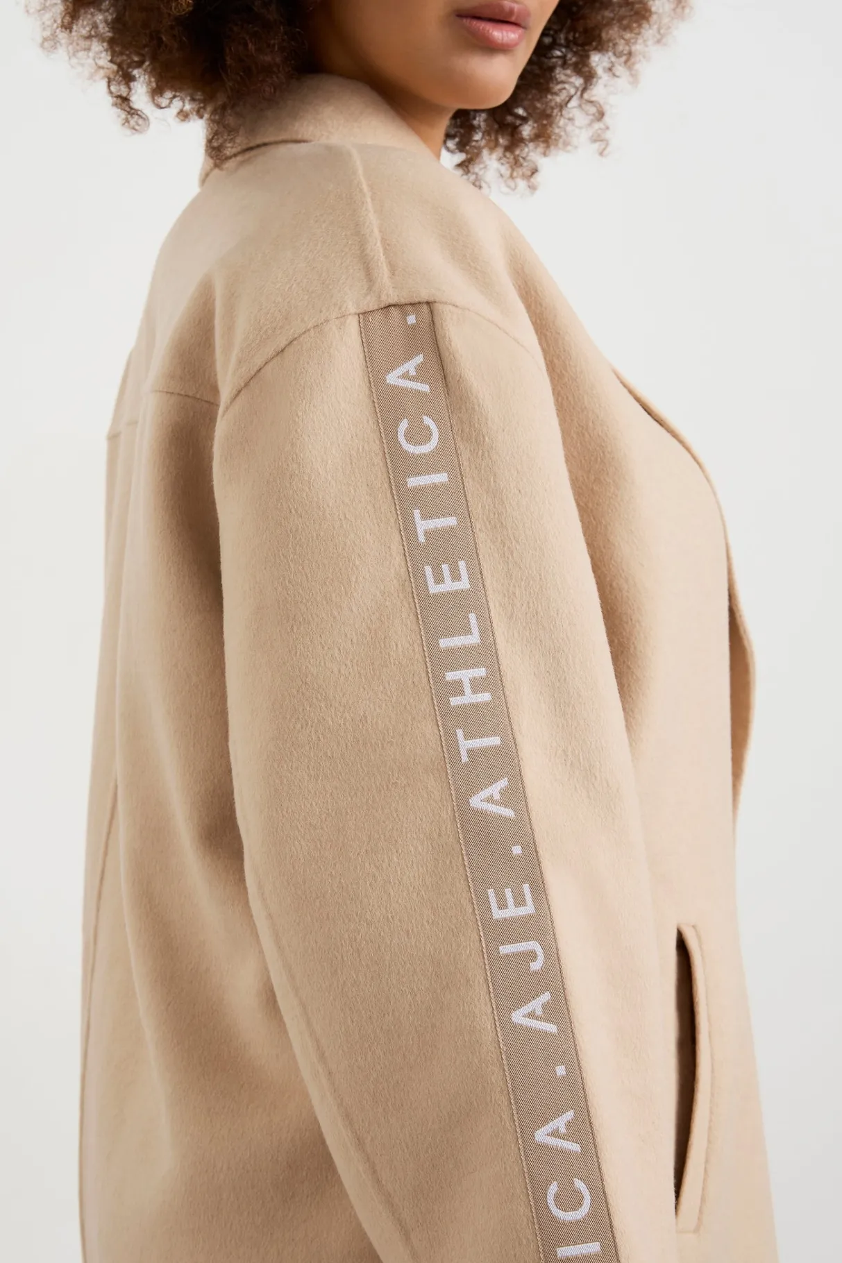 wool_blend_long_line_coat__13-1.webp Shop Aje ATHLETICA Wool Blend Long Line Coat 773 Biscotti Beige