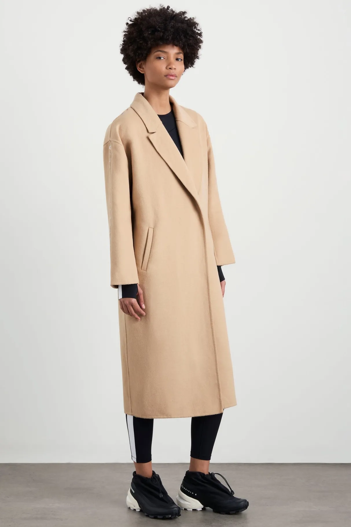 wool_blend_long_line_coat__5-1.webp Shop Aje ATHLETICA Wool Blend Long Line Coat 773 Biscotti Beige
