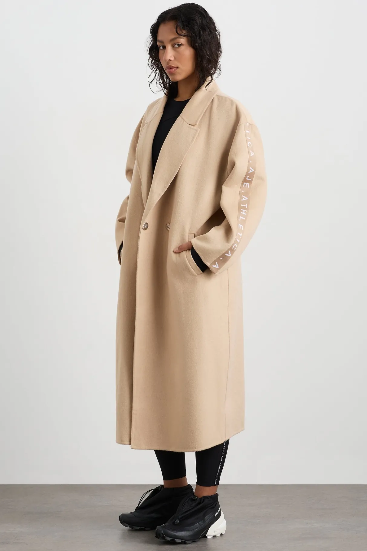 wool_blend_long_line_coat__7-1.webp Shop Aje ATHLETICA Wool Blend Long Line Coat 773 Biscotti Beige