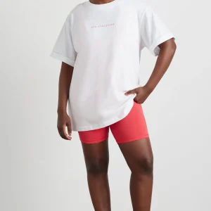 Hot Aje ATHLETICA Wrap Front Bike Short 614 Watermelon Pink
