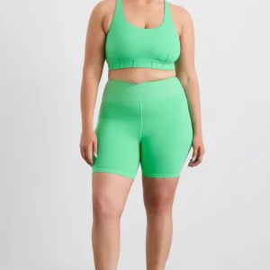 Clearance Aje ATHLETICA Wrap Front Bike Short 614 Marine Green