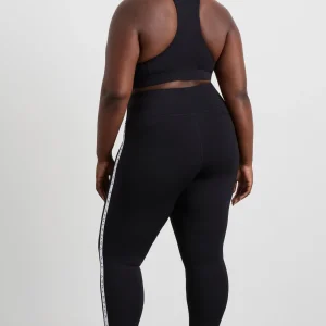 Cheap Aje ATHLETICA Zip Front Logo Mesh Bra 329 Black