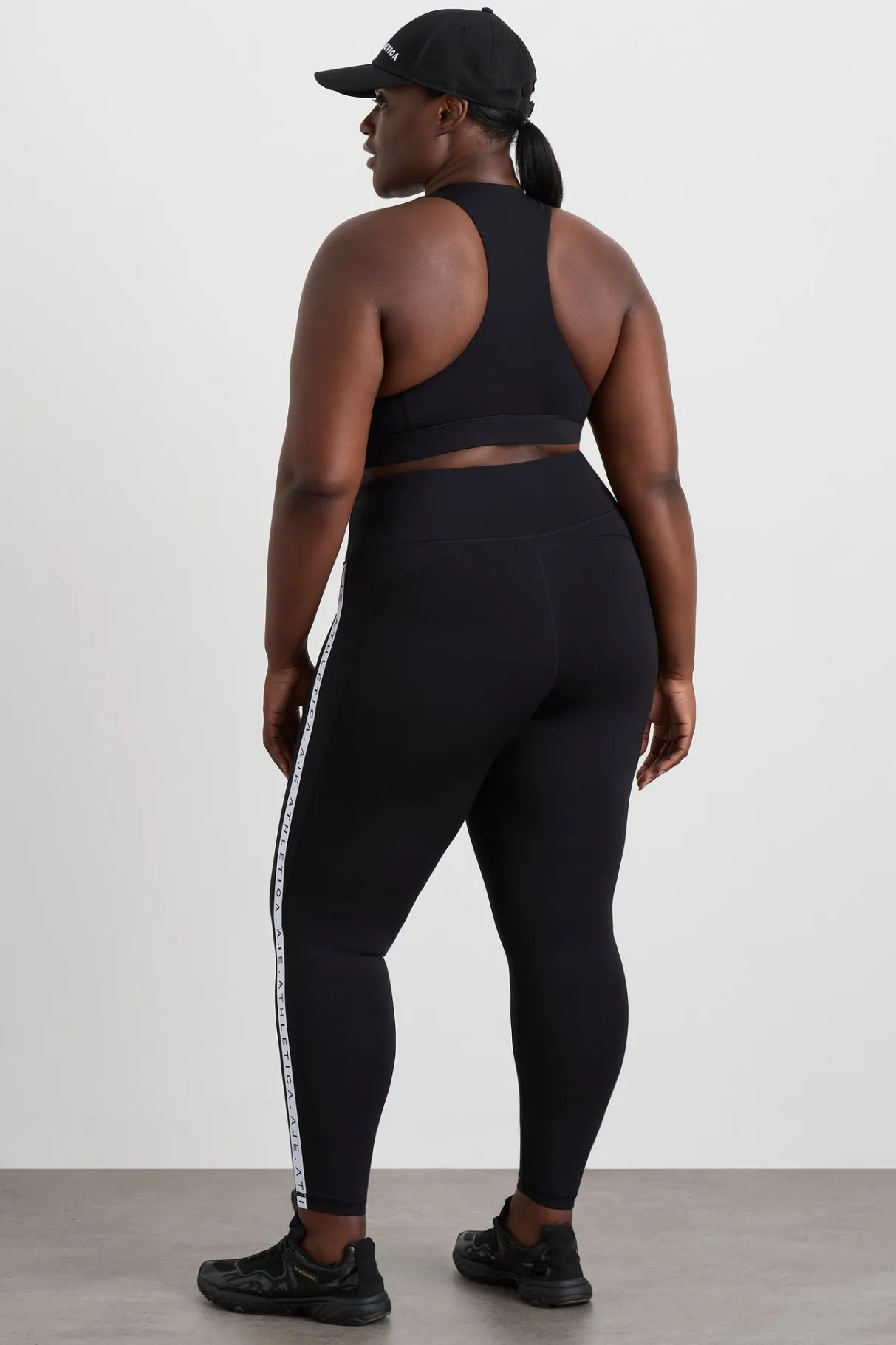 zip_front_logo_mesh_bra__14.webp Cheap Aje ATHLETICA Zip Front Logo Mesh Bra 329 Black